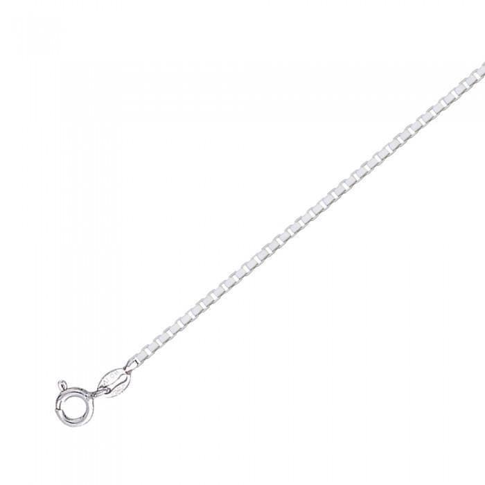 Small Sterling Silver Box Chain CH2240