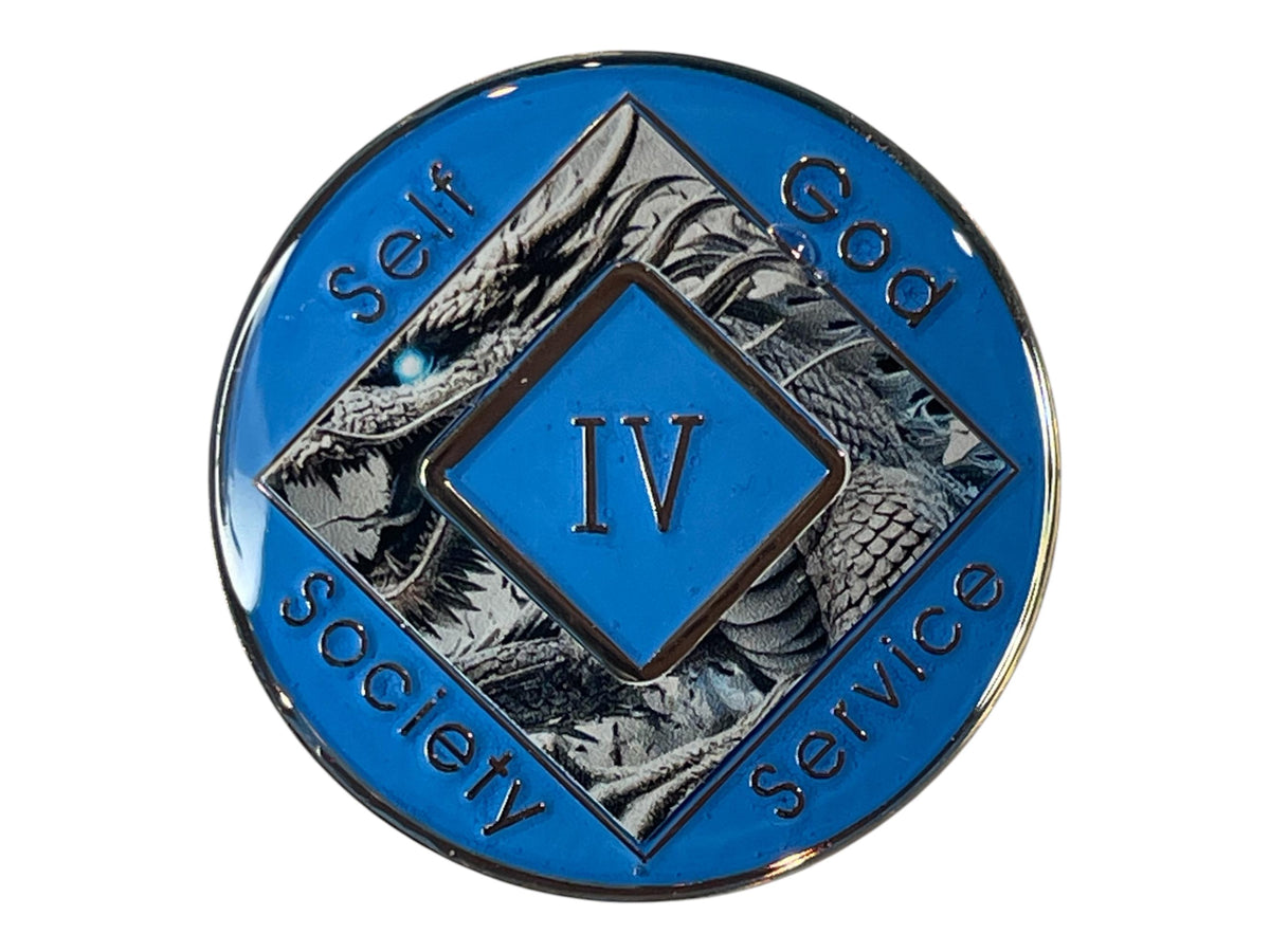 Dragon NA Medallion - Narcotics Anonymous Recovery Token