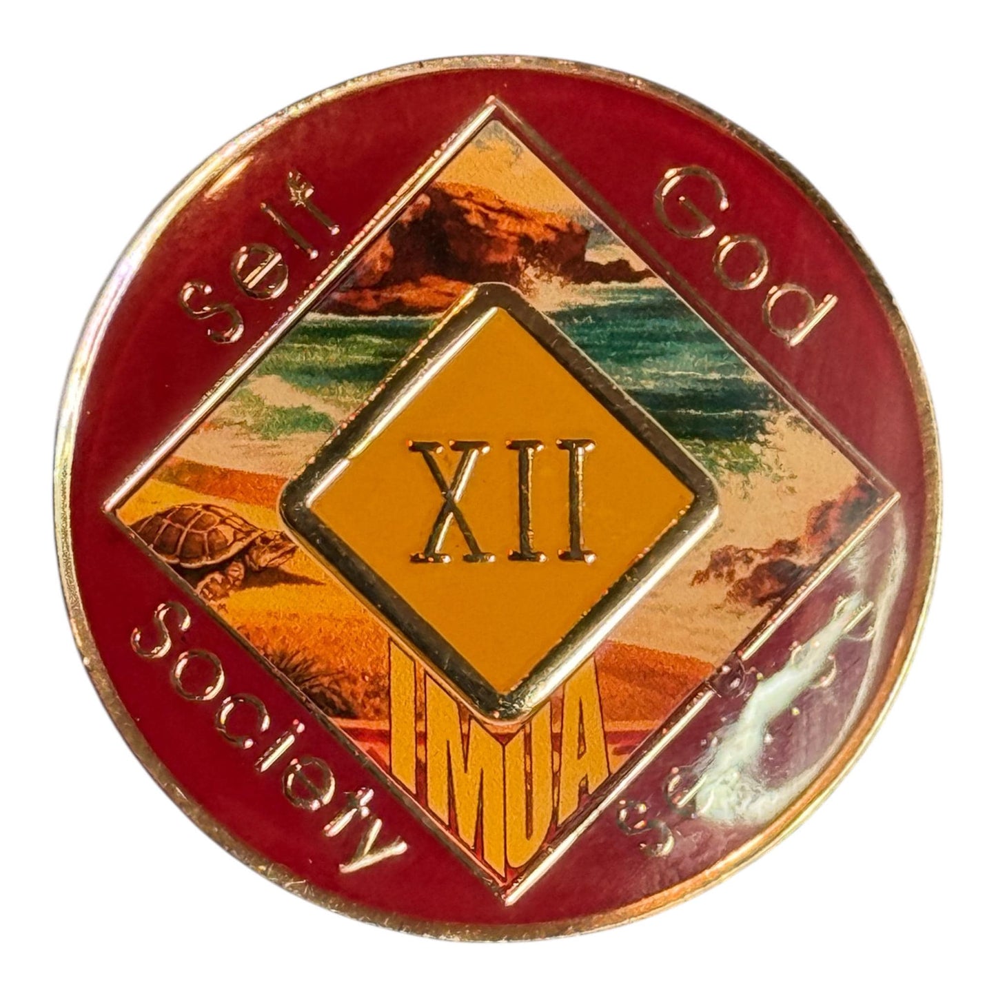 Hawaiian Style NA Medallion – Recovery Chip - resin finish