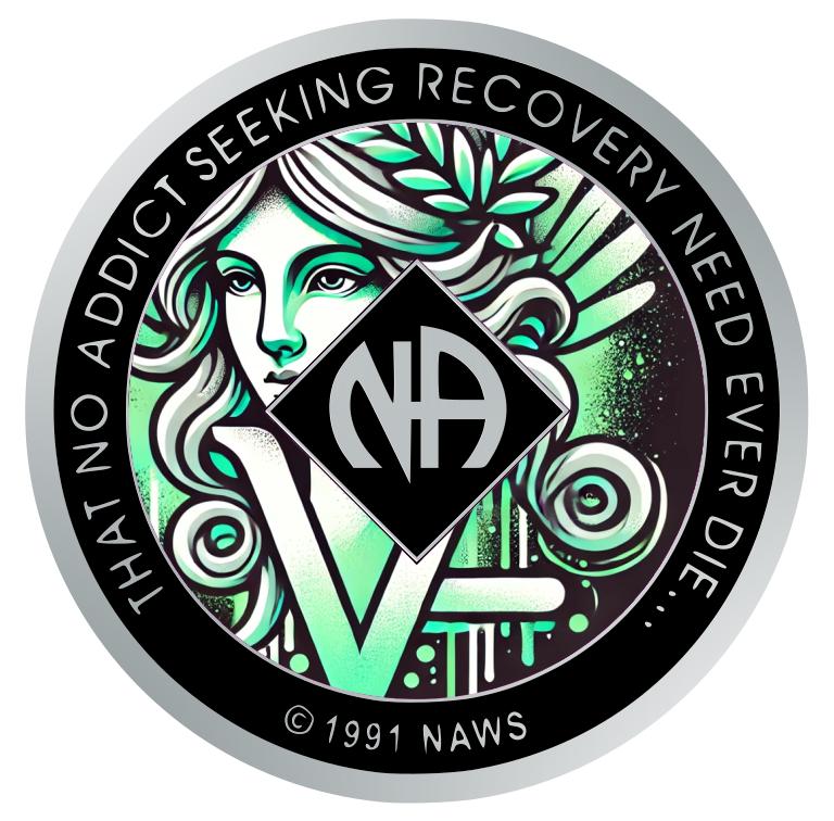 Virgo Zodiac NA Medallion – Narcotics Anonymous Chip