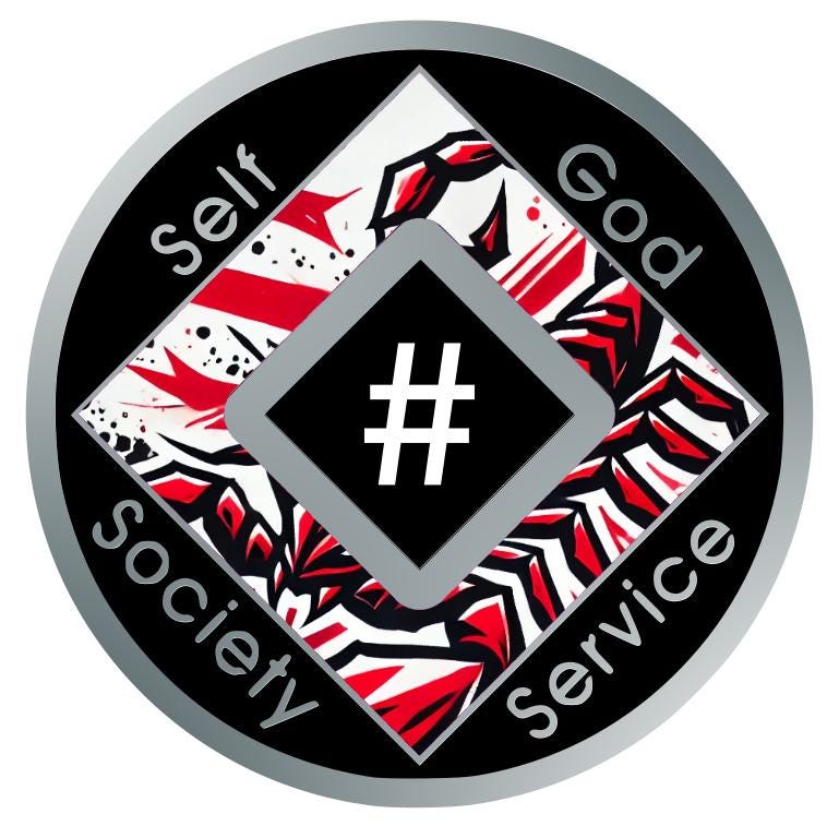 Scorpio Zodiac NA Medallion | Sobriety Milestone Token
