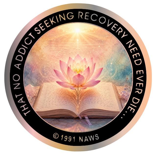 Step Work Recovery Token – Sponsor Gift for a Sponsee – NA Steps Completion Medallion