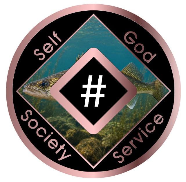 Walleye Recovery Medallion