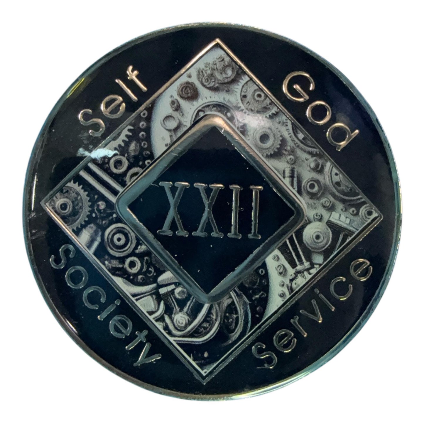 Ying Yang Gear Design| Personalized Clean Time Token