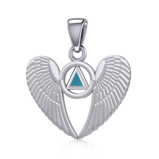 Sterling silver recovery jewelry pendant from the expanded Dan's Custom Gifts Recovery Jewelry collection.
