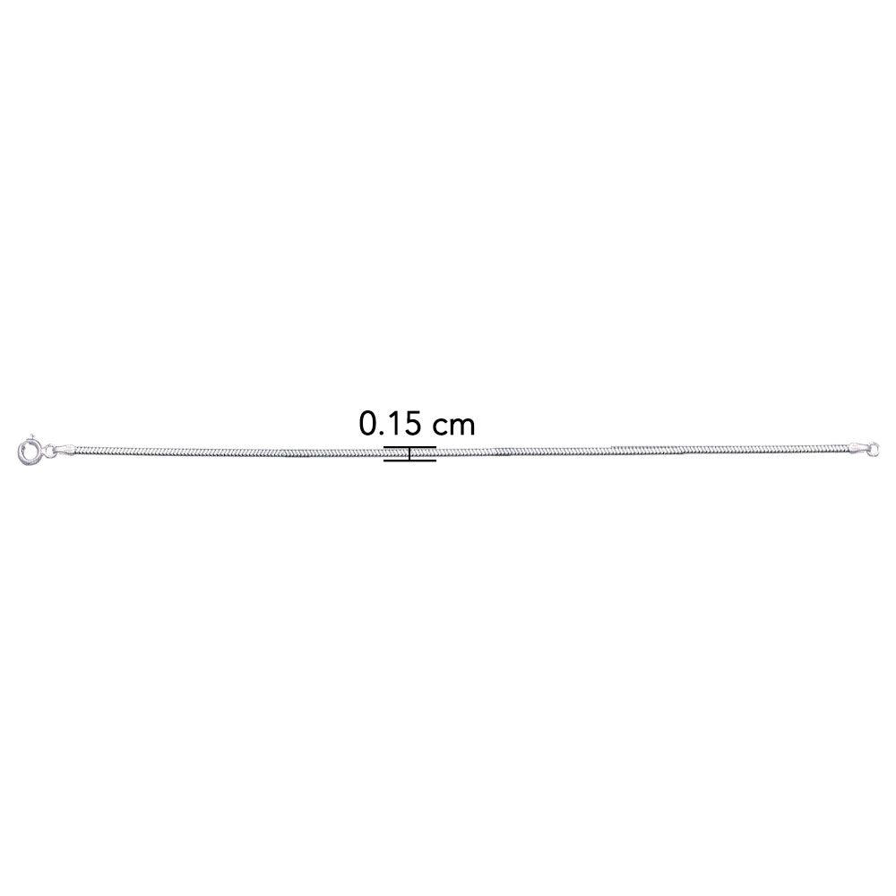 Square Magic Sterling Silver Chain CH2223
