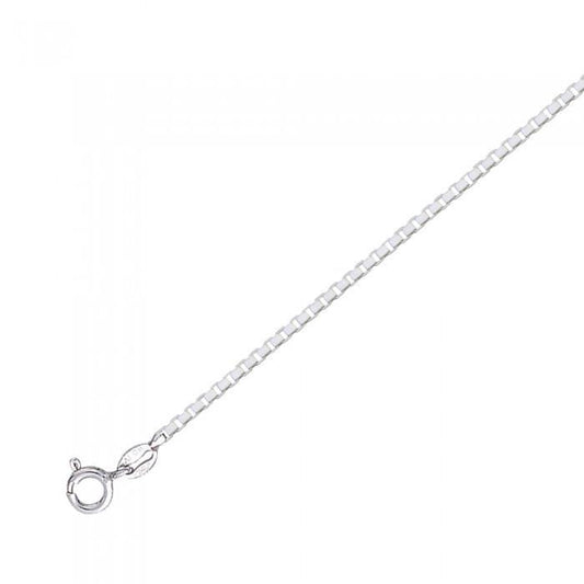 Box Sterling Silver Chain CH2246