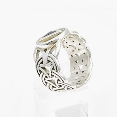Recovery Viking Sterling Silver Ring With Gemstone Tri2275 Peter Stone AA Recovery Collection