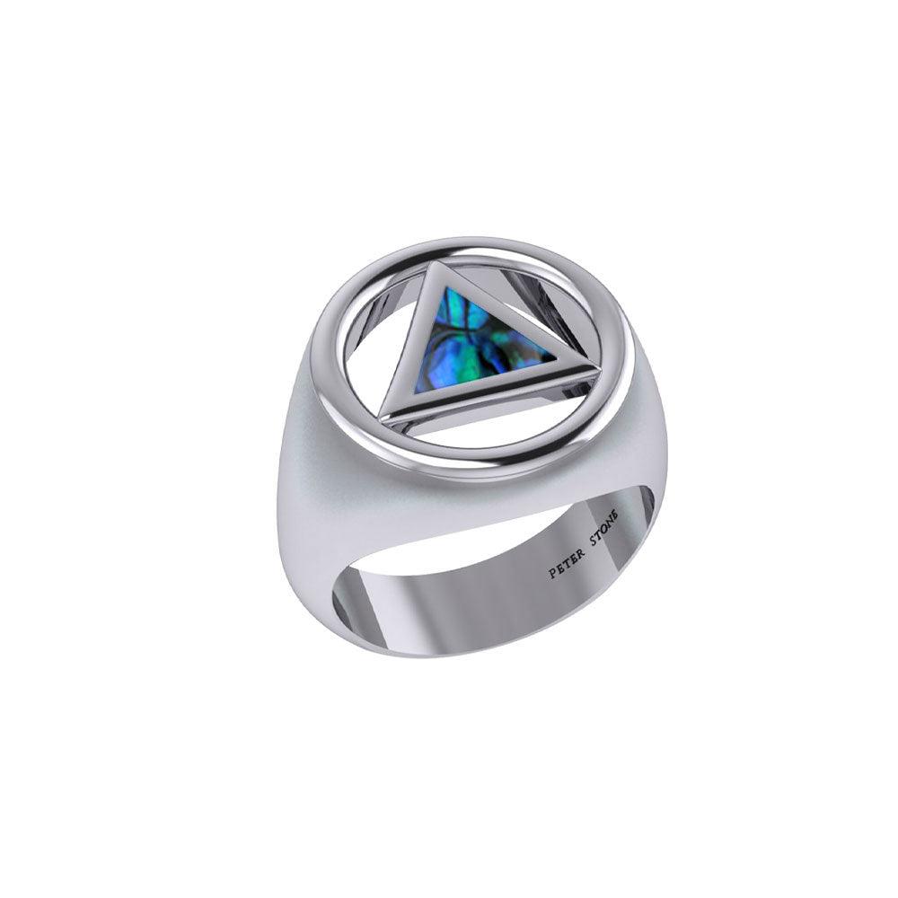 Recovery Sterling Silver Ring With Stone For Strength And Renewal Everyday Wear Jewelry