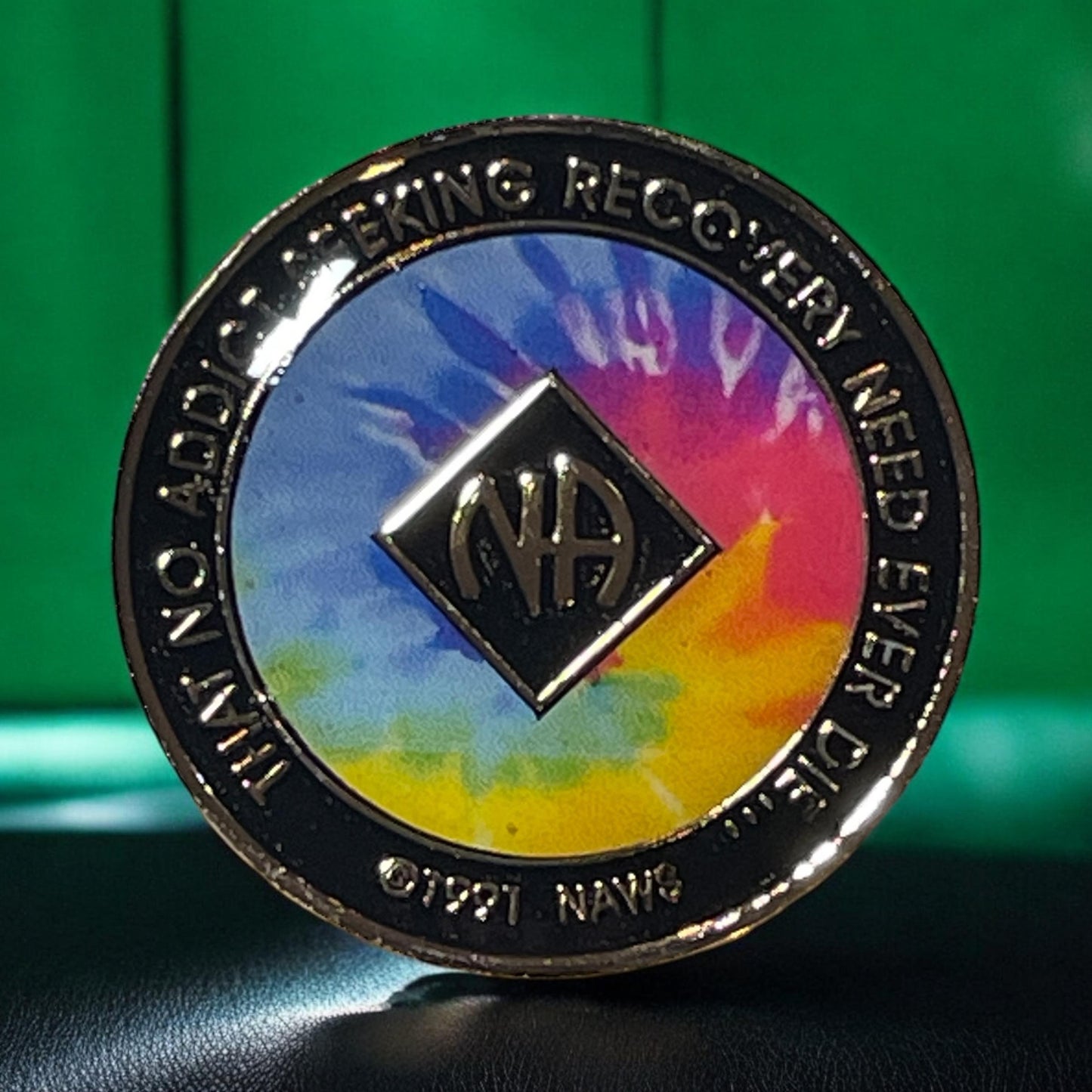 Customizable Sobriety Medallion - Celebrate Recovery Milestones with Personalizes Chip