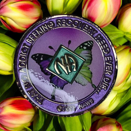 Custom Narcotics Anonymous Medallion | Unique NA Recovery Coins | Anniversary Sobriety Gifts