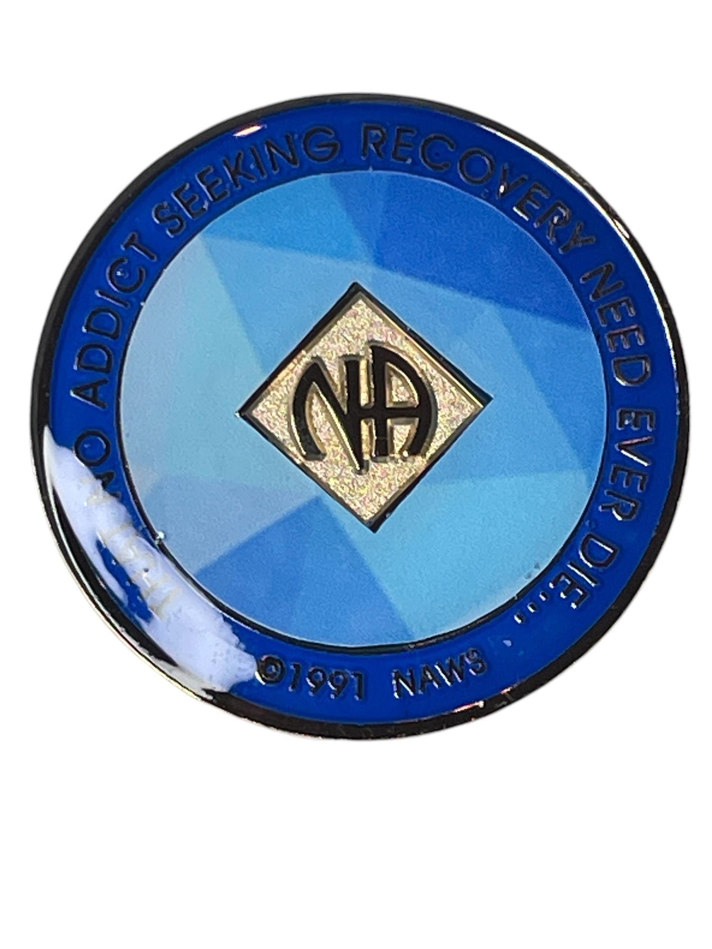 Narcotics Anonymous Clean Time Medallion | Custom Design NA Recovery Token | Sobriety Gift