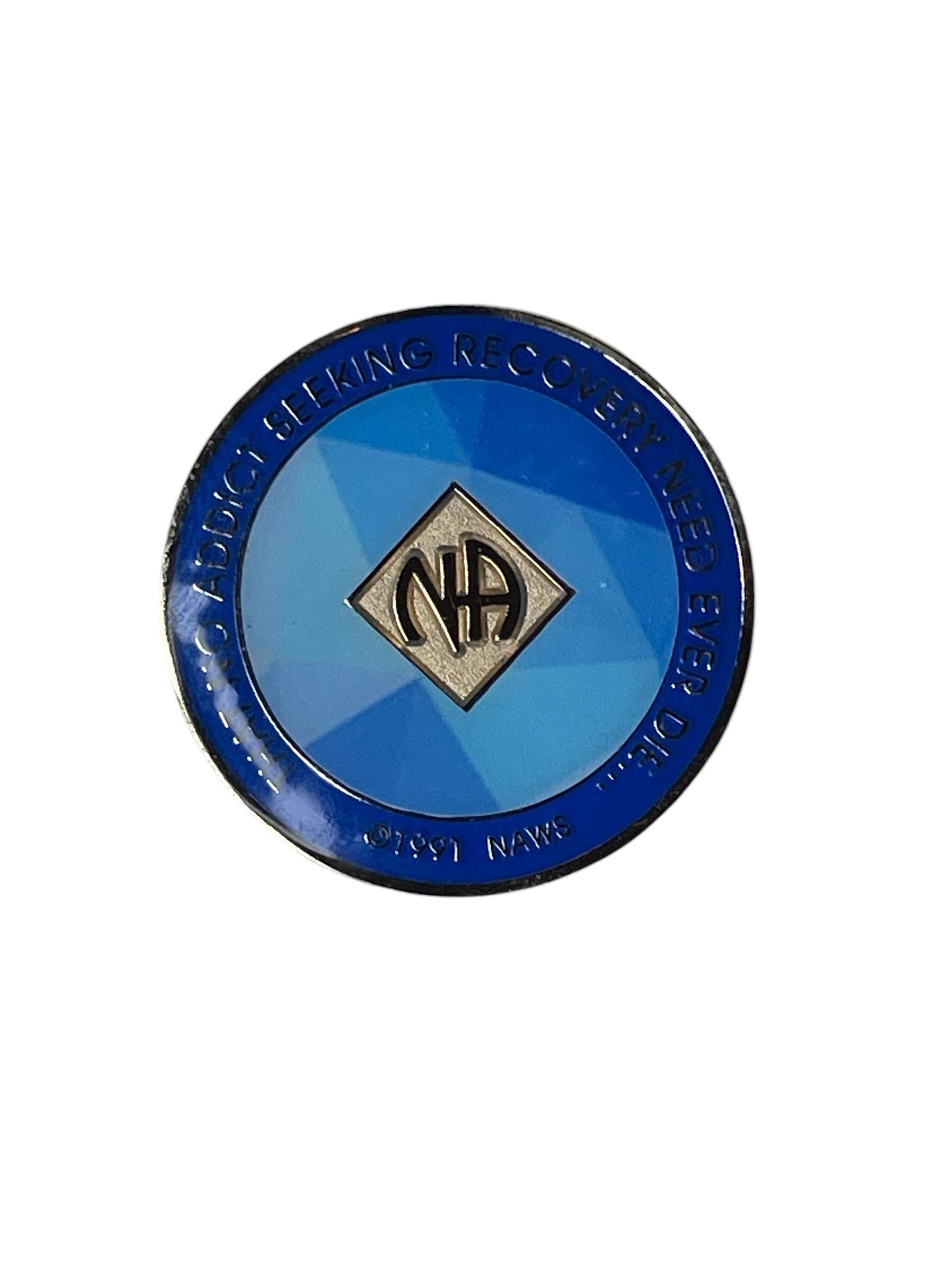 Narcotics Anonymous Clean Time Medallion | Custom Design NA Recovery Token | Sobriety Gift