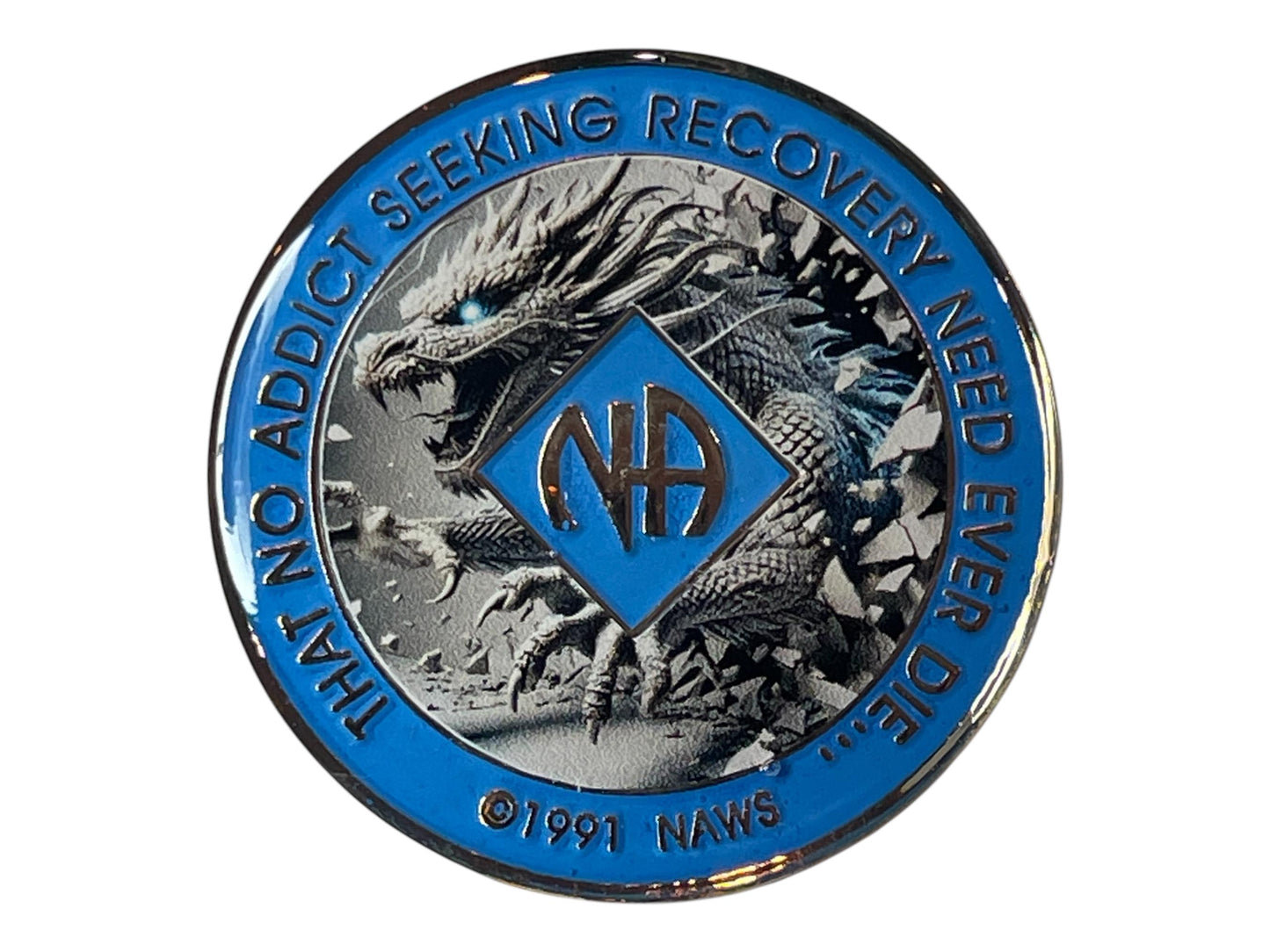 Dragon NA Medallion - Narcotics Anonymous Recovery Coin