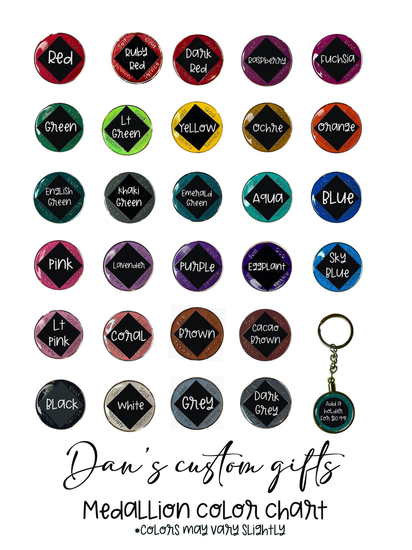 Handcrafted NA Medallion | Narcotics Anonymous Coin | Clean Time Celebration Token