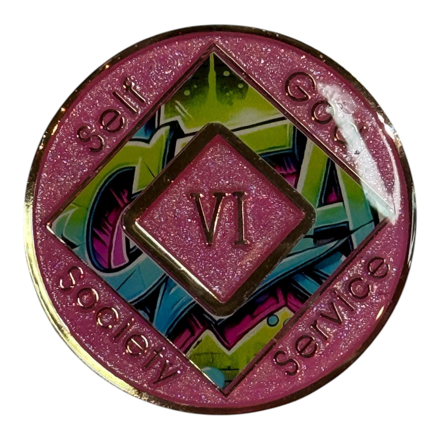 Custom NA Medallion | Personalized Clean Time Token | Recovery Chip