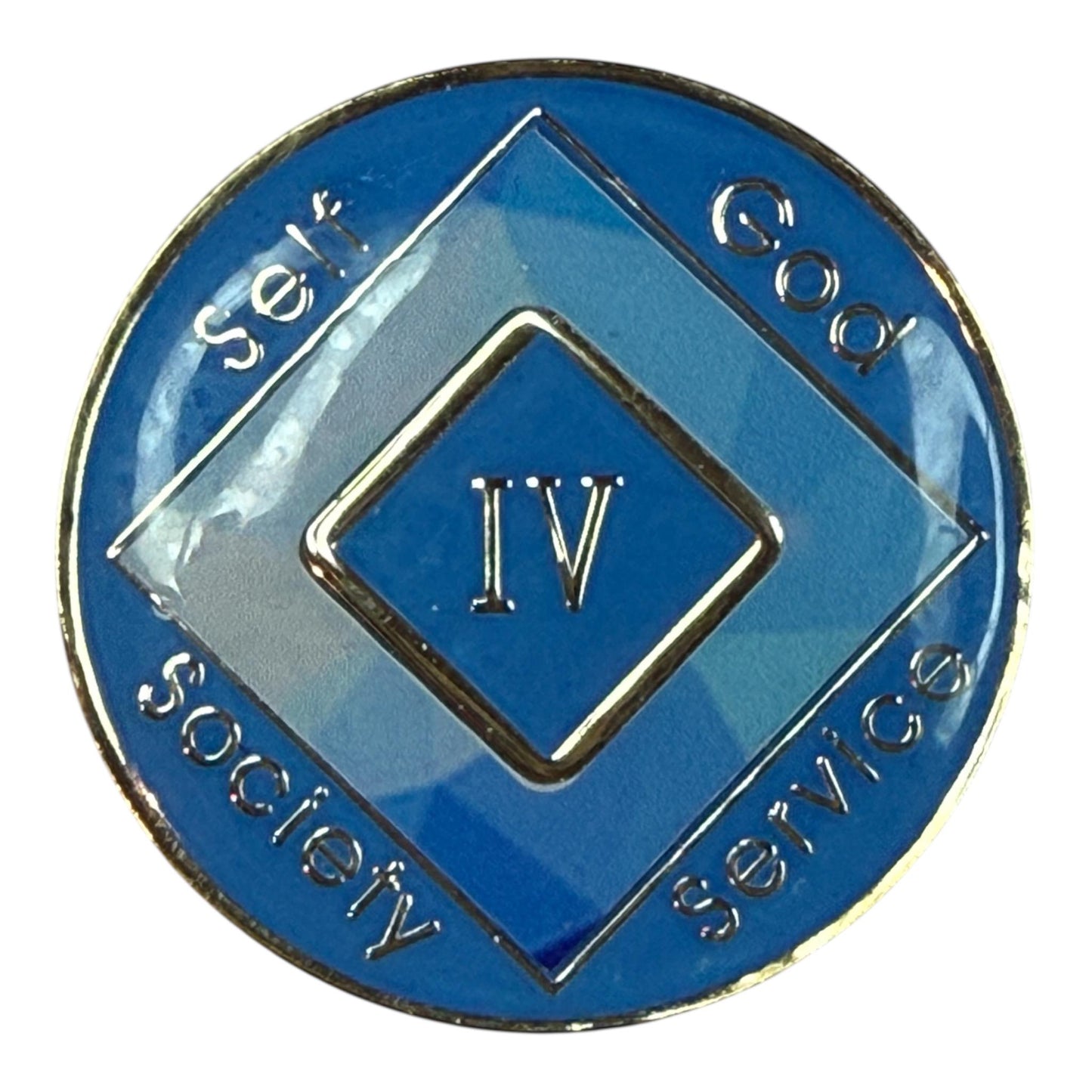 Narcotics Anonymous Clean Time Medallion | Custom Design NA Recovery Token | Sobriety Gift