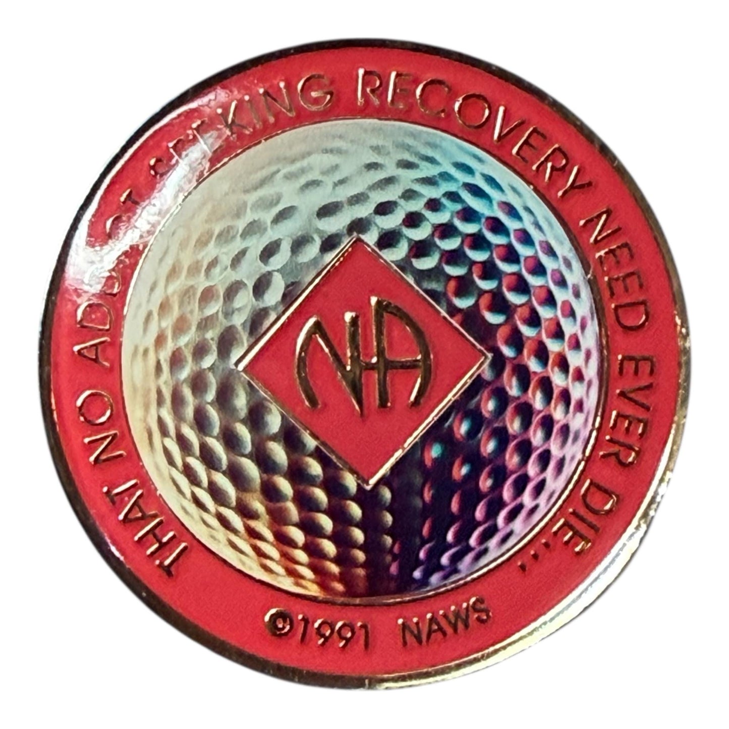 Custom 12-Step Medallion | Personalized Clean Time Token | Sobriety Coin