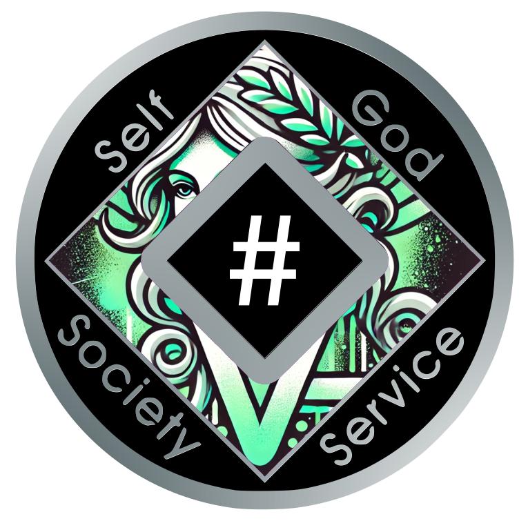 Virgo Zodiac NA Medallion – Narcotics Anonymous Recovery Coin