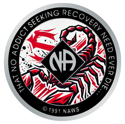 Scorpio Zodiac NA Medallion | Sobriety Milestone Token