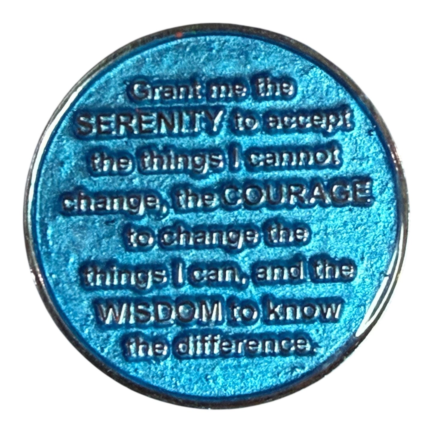 AA Medallion – Golf Ball in Flight Design – Personalized Year & Paint Color – Recovery Chip