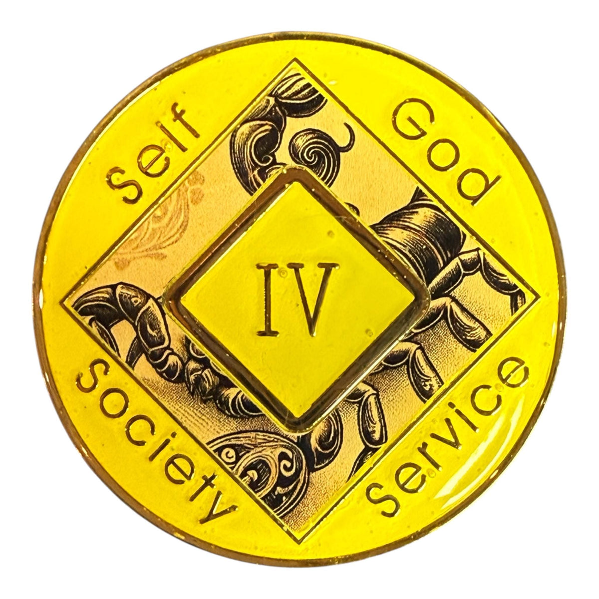 Scorpion NA Medallion - Yellow