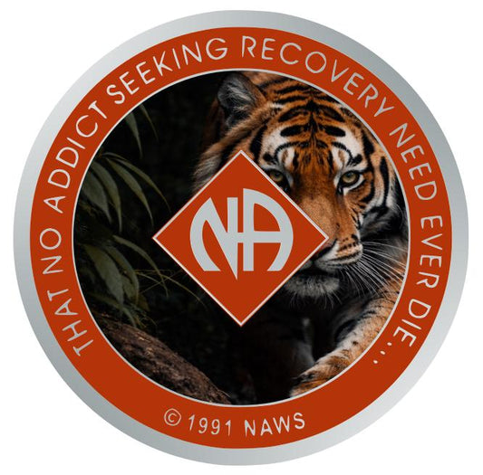 Tiger NA Recovery Medallion - Orange
