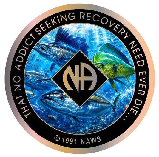 Offshore Fishing Recovery NA Medallion