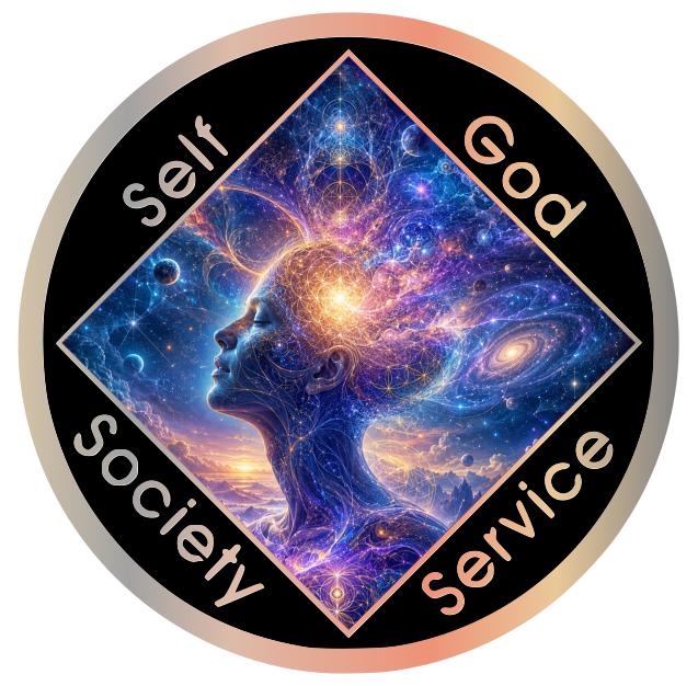 Cosmic Consciousness Recovery Medallion – Mindfulness & Present Moment NA Coin – Expansion of Awareness Recovery Token