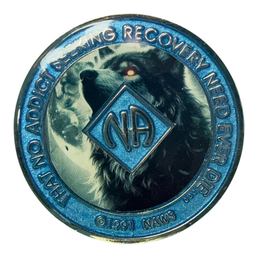 Howling Wolf NA Medallion