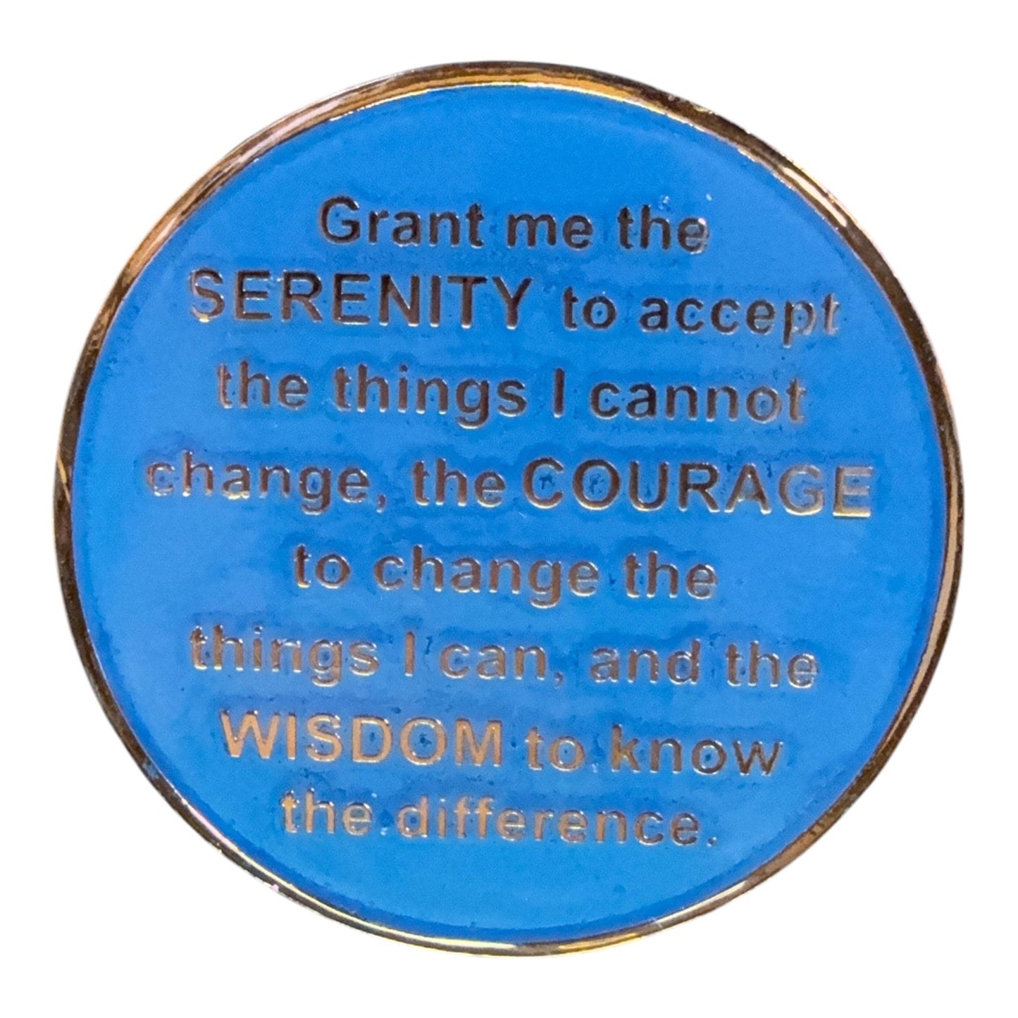 Electric Guitar AA Recovery Medallion – Sobriety Chip | Clean Time Token | Sober Milestone Coin